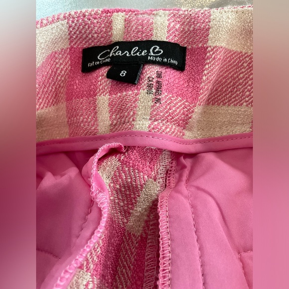 🛑🛑🛑BUBBLE GUM CHECK SHORTS - Picture 8 of 15